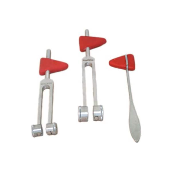 Fabrication Enterprises Baseline Taylor Percussion Hammer with 128 cps Tuning Fork 12-1501 - main